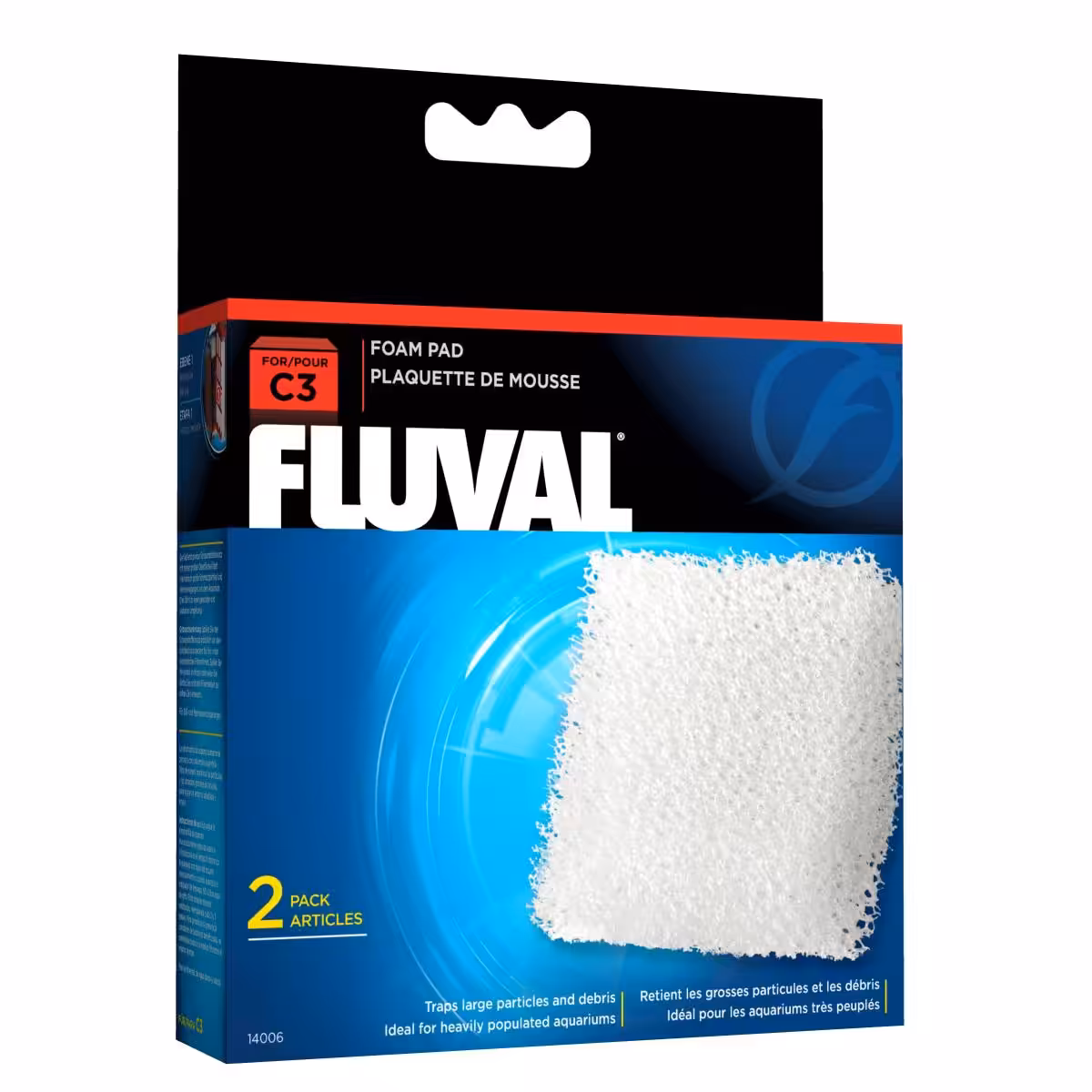 Fluval C3 Poly Foam Pad – 2 Pcs Indiefur.com