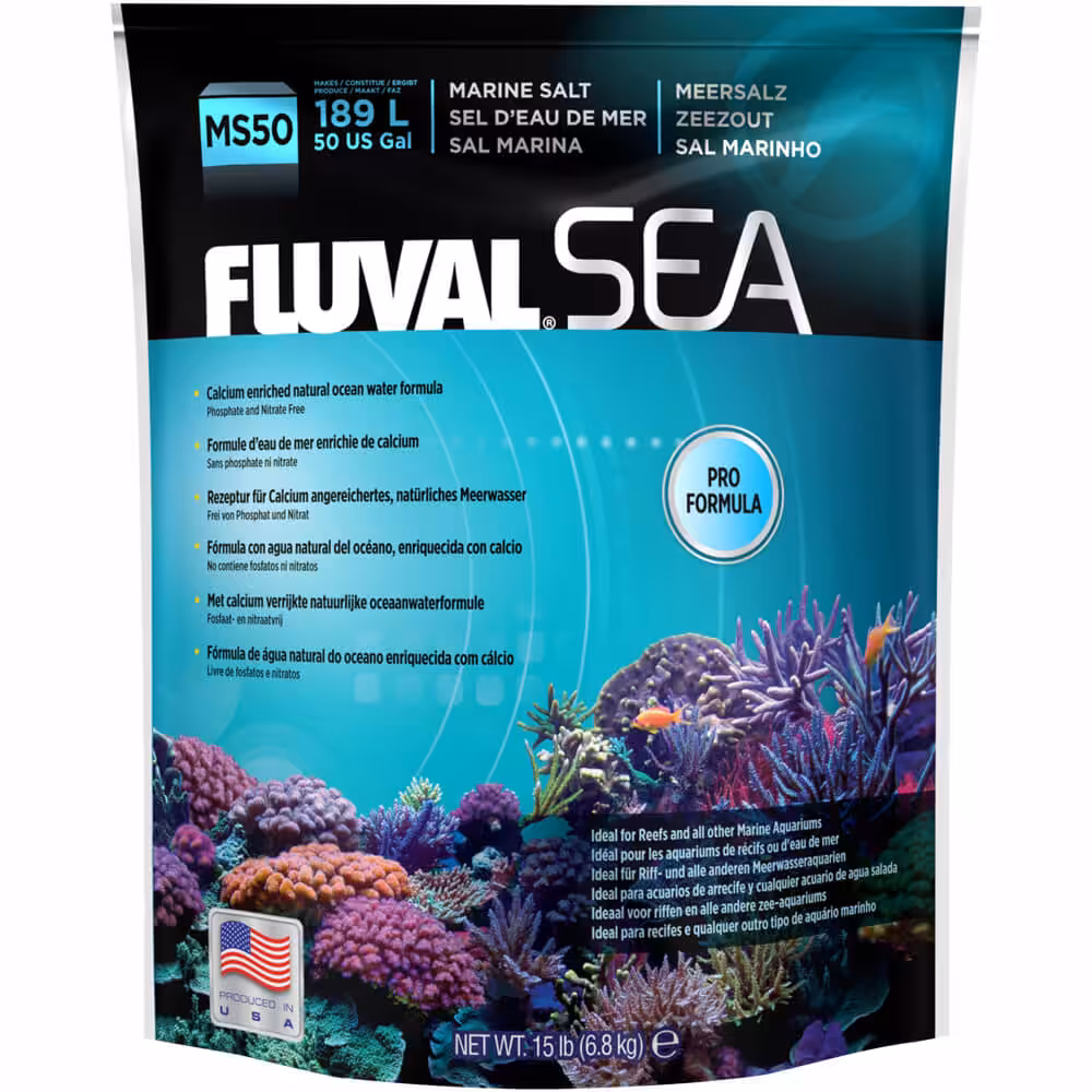 Fluval Sea Marine Salt 15Lbs / 50 US Gal