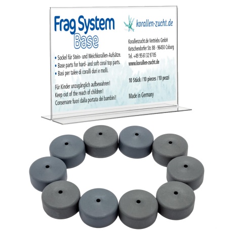 Korallen-Zucht Frag System Base / Sockel - 10 pcs Korallen-Zucht Frag System Base/Sockel - 10 pcs