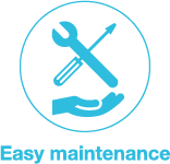 Easy maintenance