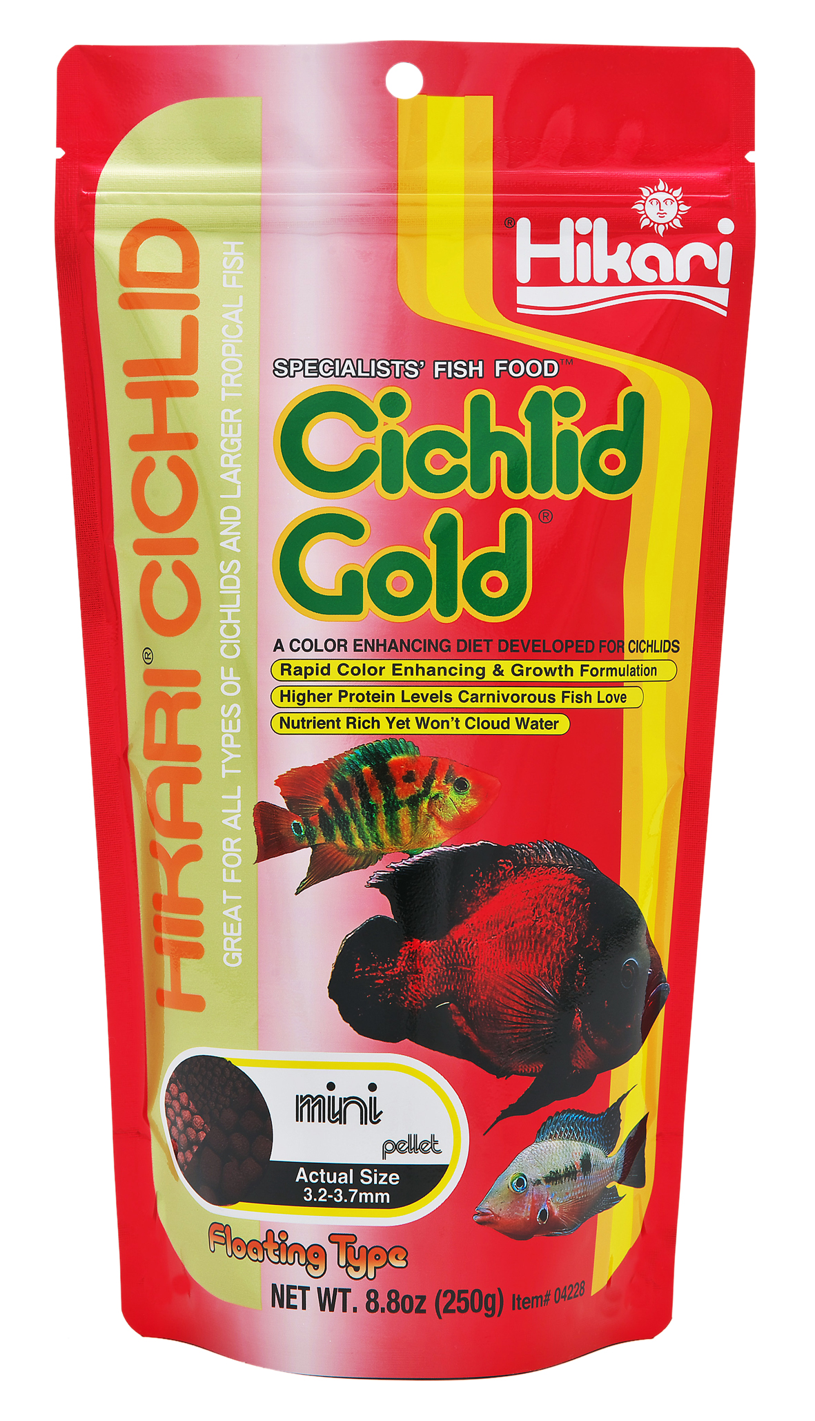 Hikari Cichlid Gold Mini 250 gm