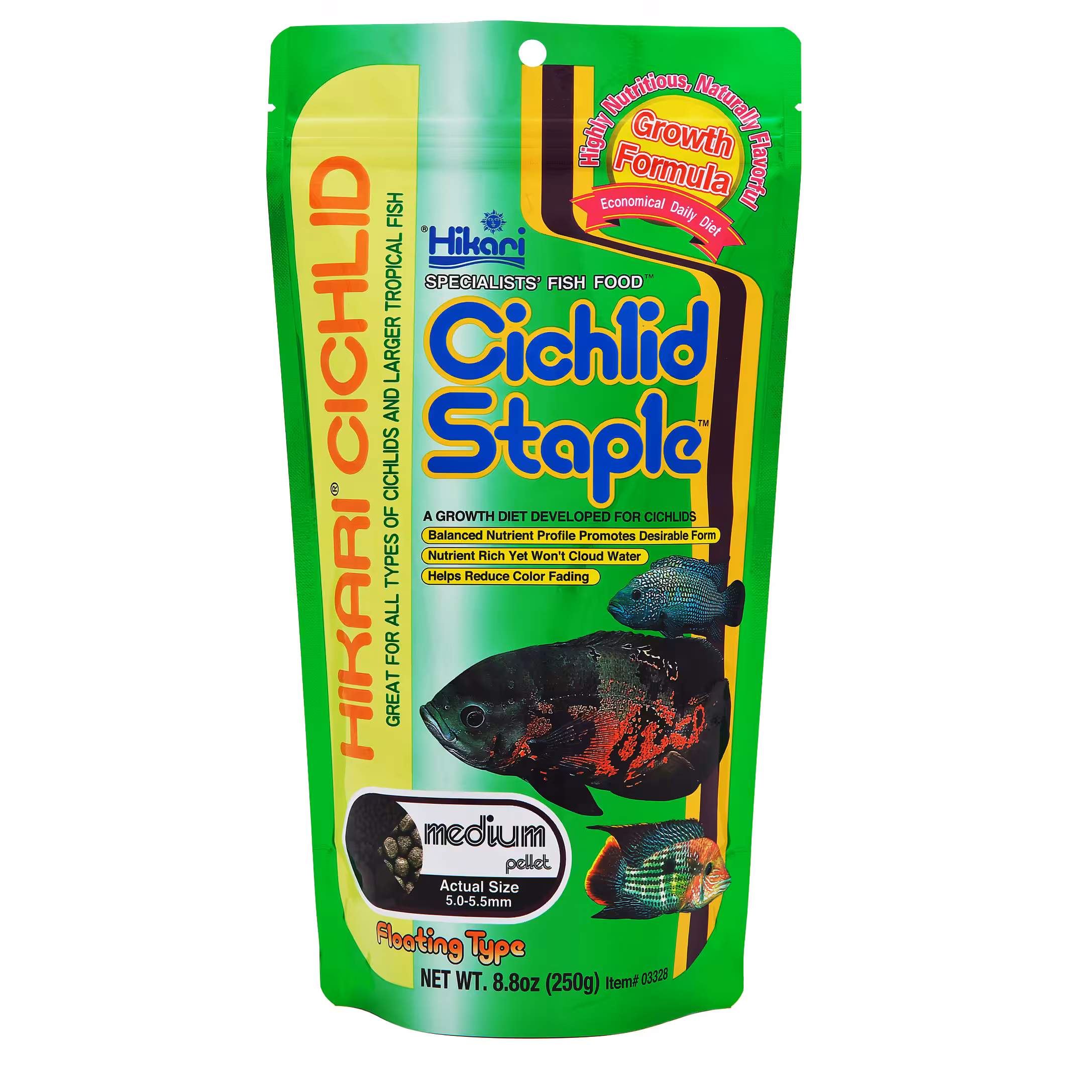 Hikari Cichlid Staple 250 gm medium