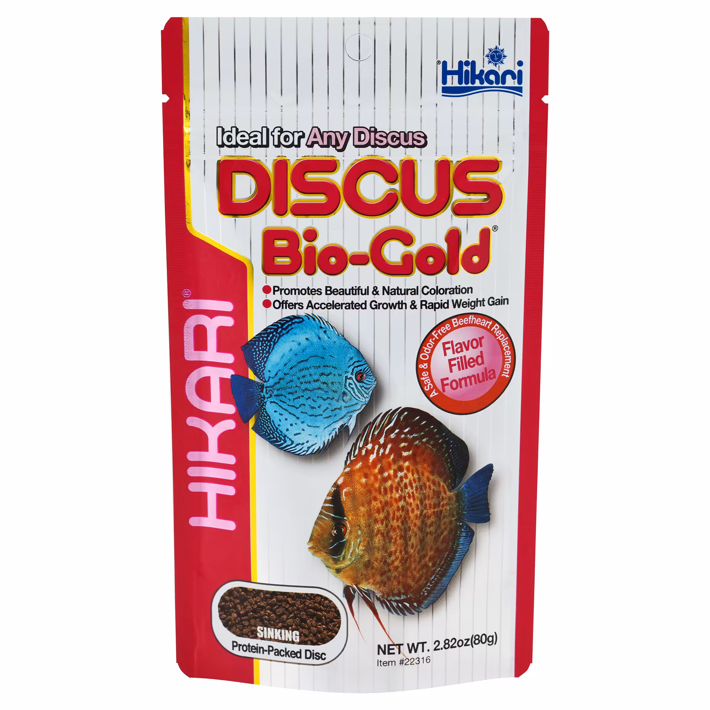 IndieFur - Branded Online Aquarium Store in India. Hikari Discus Biogold 80 Gm