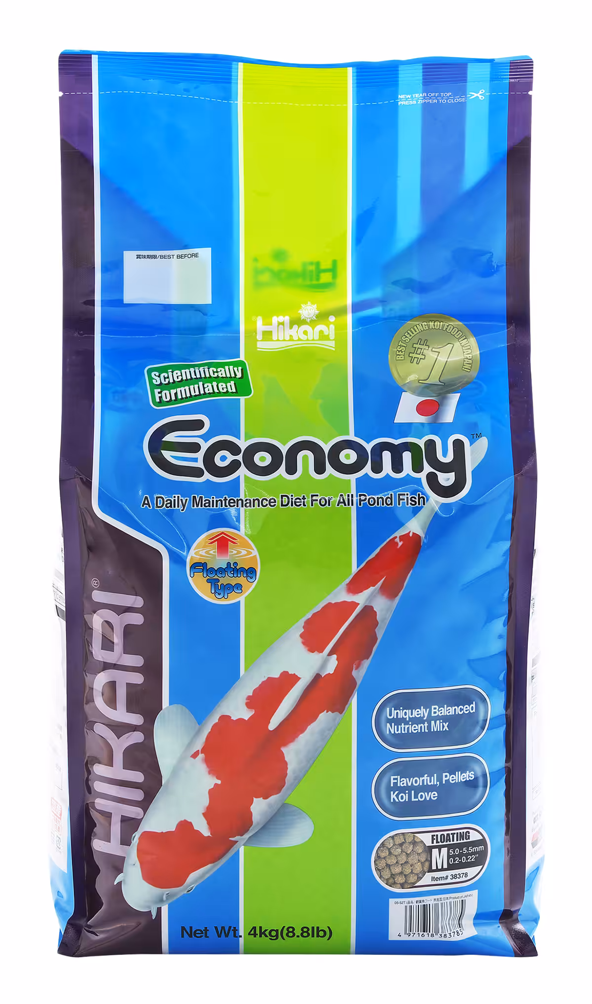 Hikari Economy 4 Kg ( Medium Pellet )