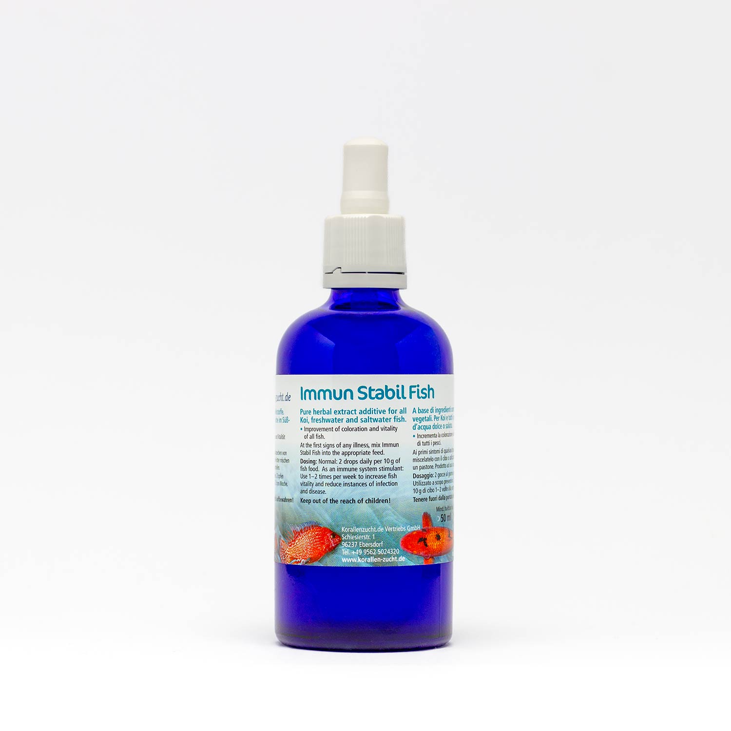 Korallen-Zucht Immun Stabil Fish - 100 ml Korallen-Zucht Immun Stabil Fish - 100 ml