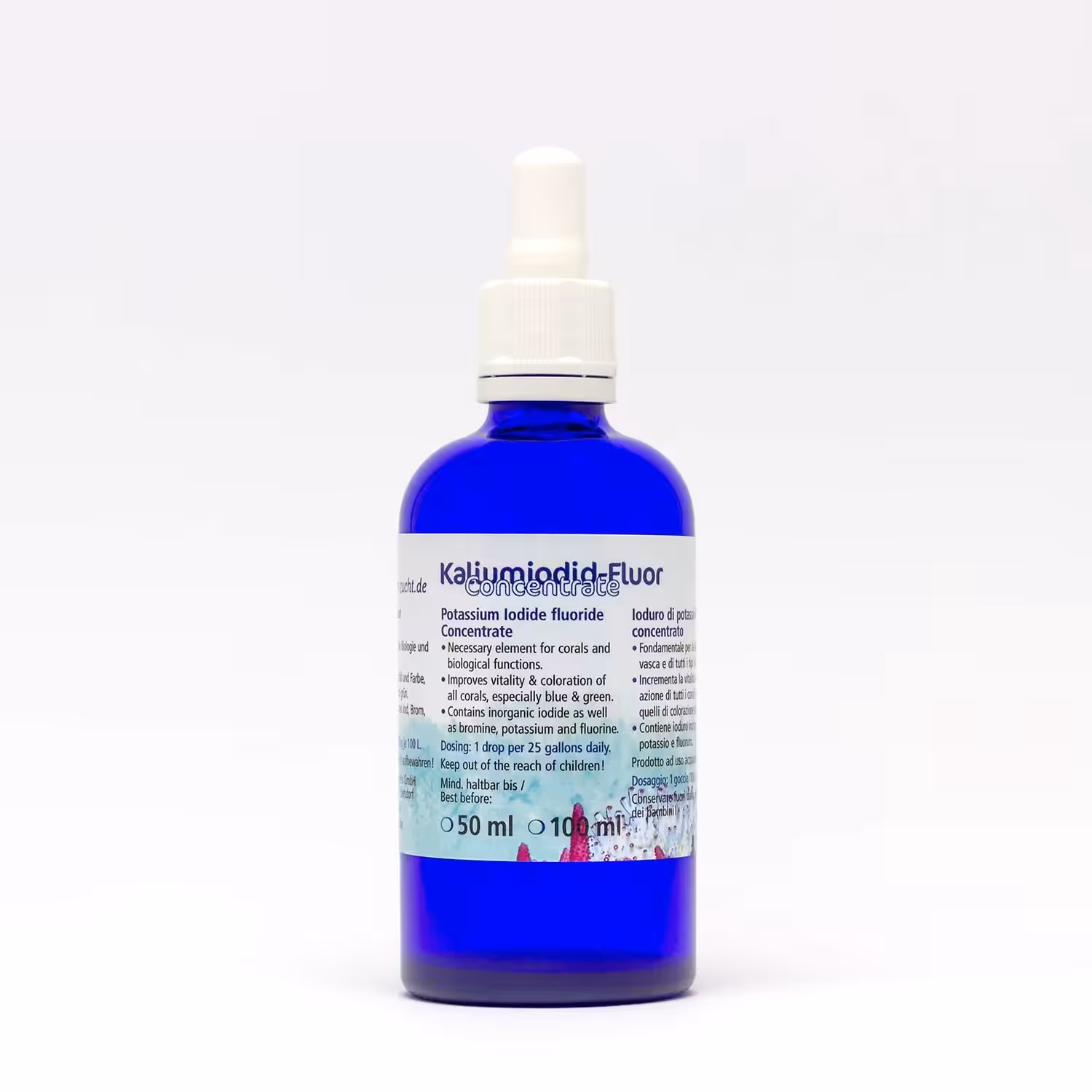 Korallen Zucht Kalium Iodide/Fluoride Concentrate - 100ml