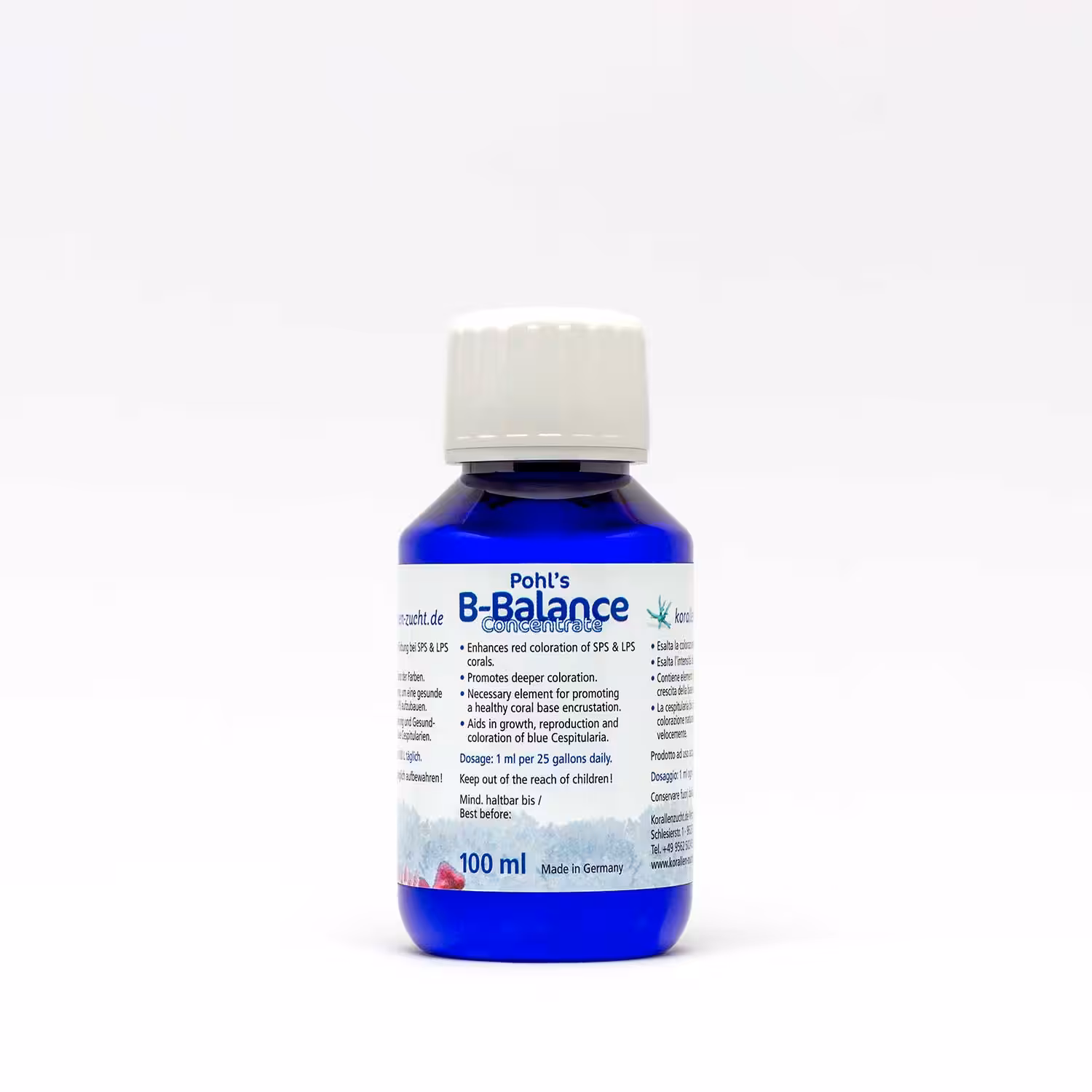Korallen-Zucht B-Balance - 100 ml