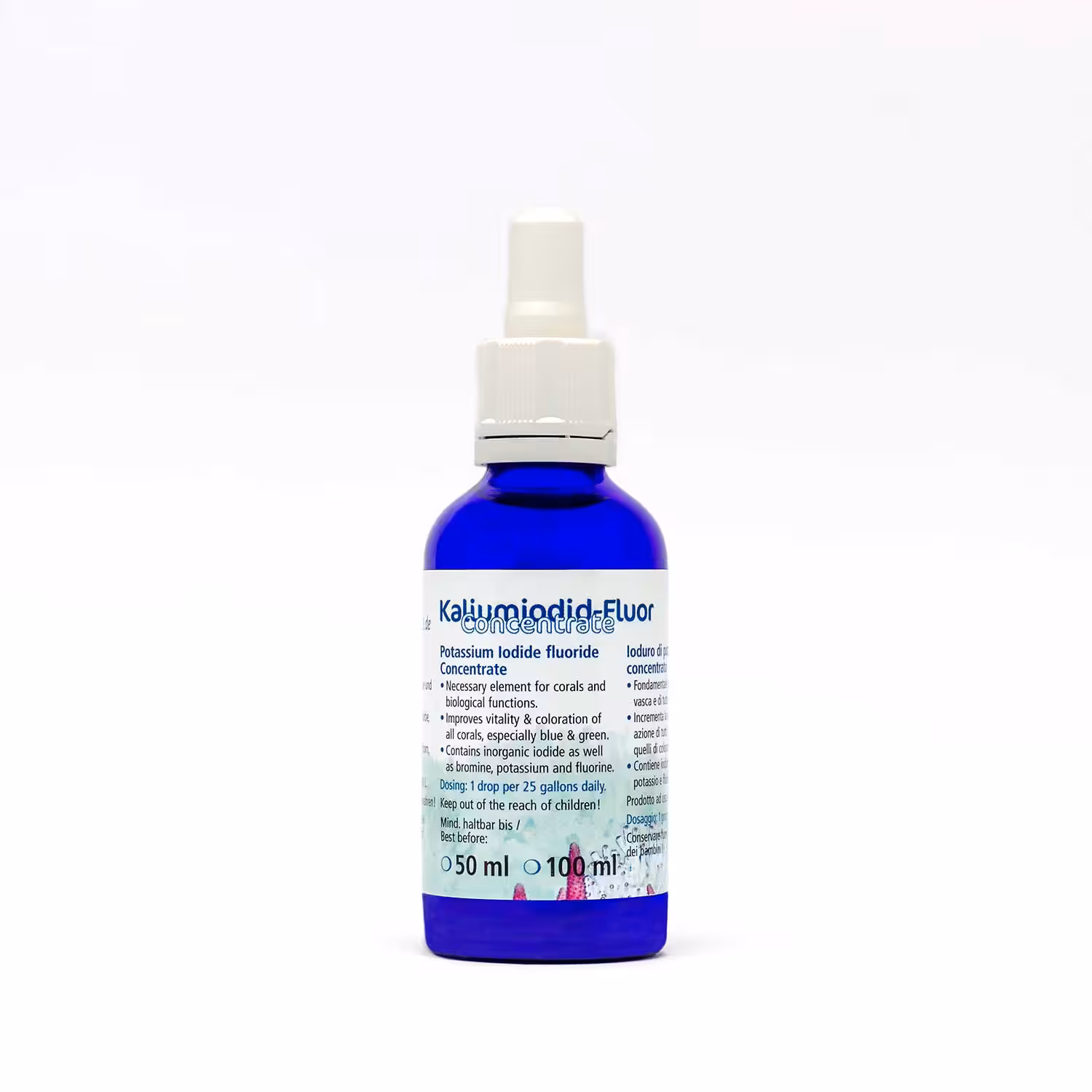Korallen-Zucht Potassium Iodide Fluoride Concentrate 50 ml