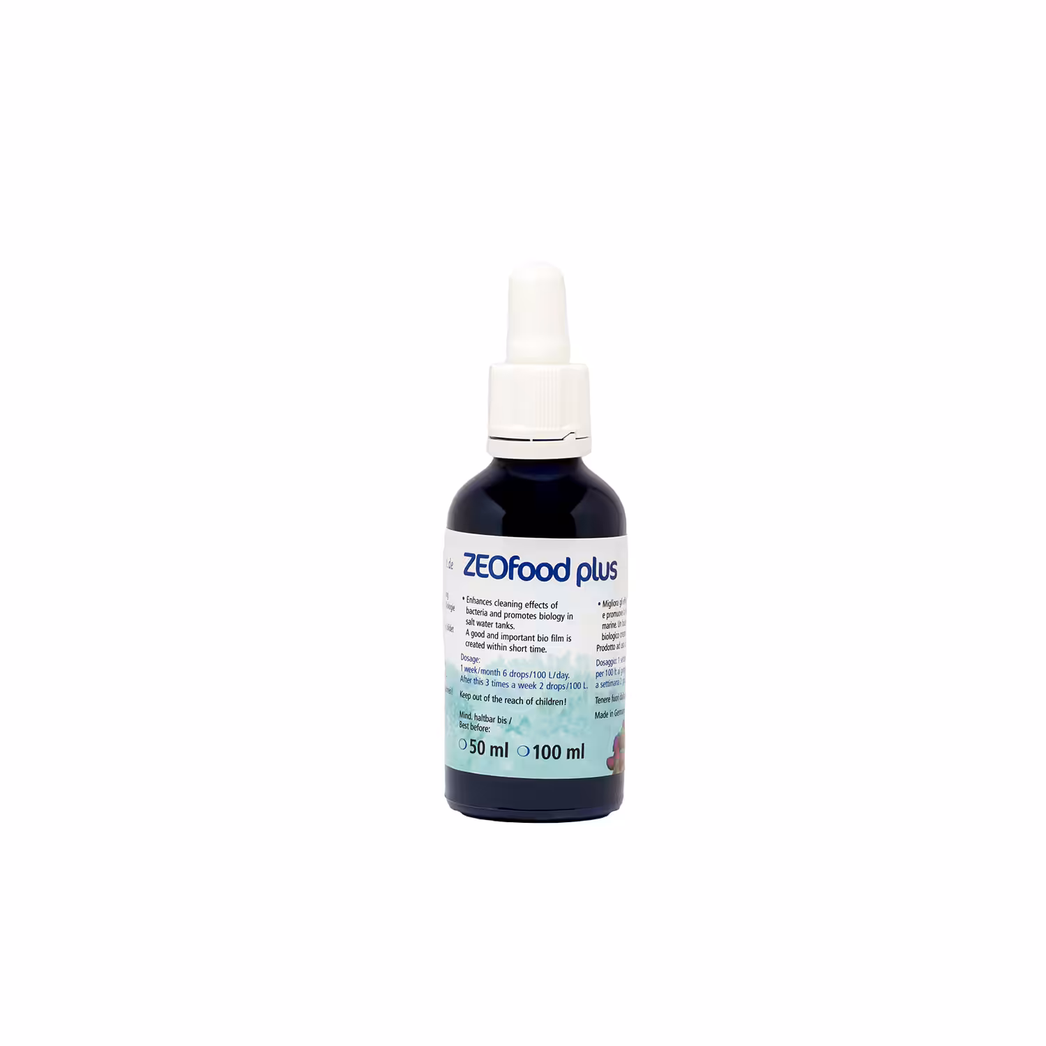 Korallen Zucht Zeofood Plus 50 ml