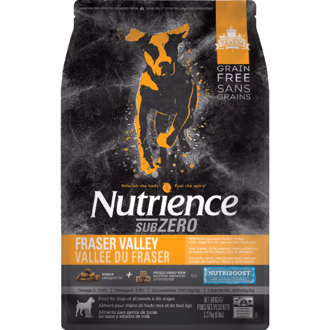 Nutrience Grain Free SubZero Fraser Valley Dog Food, 2.27 kg (5 lb) photo 1