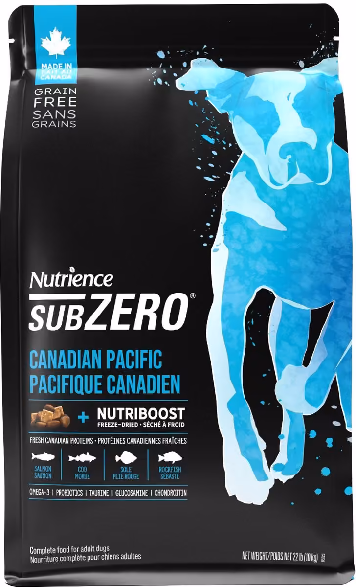 Nutrience SubZero Canadian Pacific High Protein Dog Food, 10 kg (22 lb) photo 1