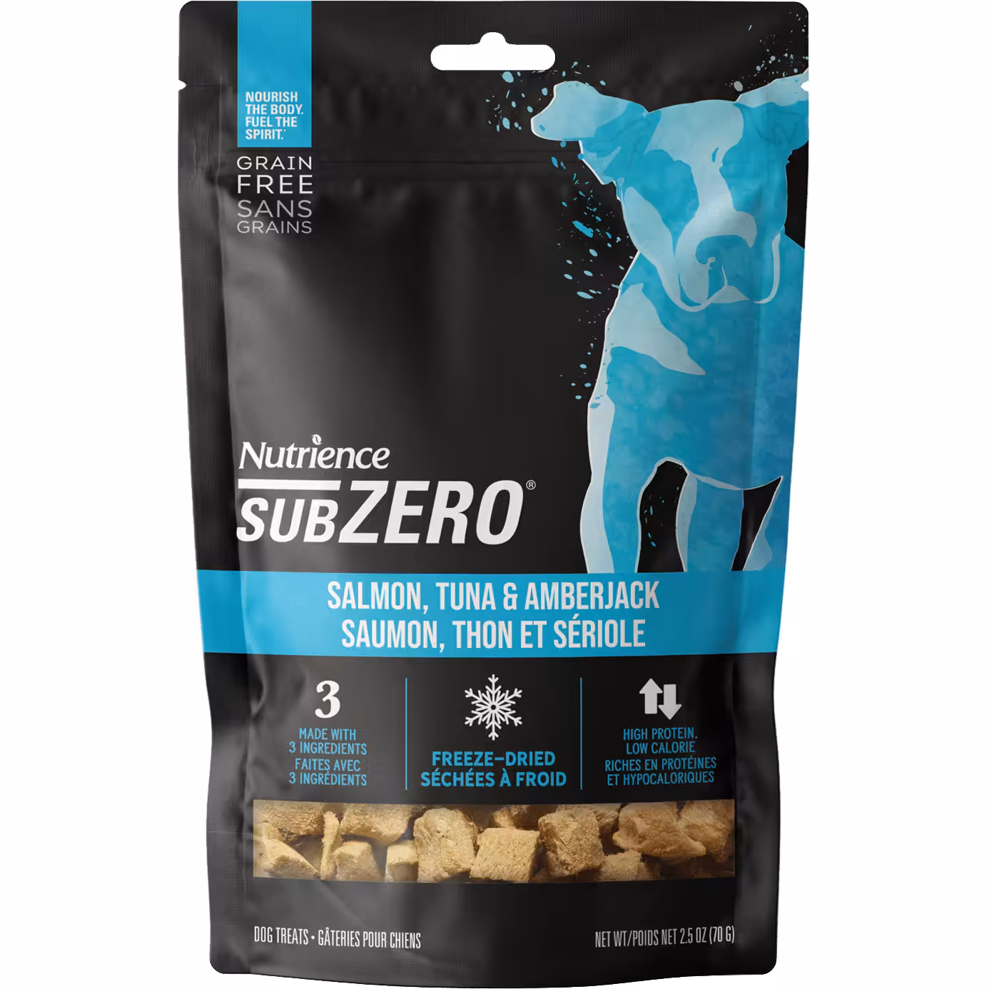 Nutrience Dog Freeze dried Salmon Tuna & Ambarjack 70g