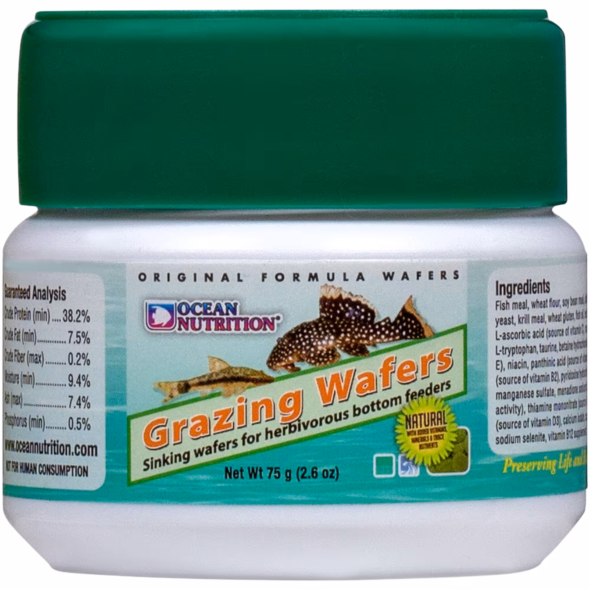 Ocean Nutrition Algae Wafers 75 gm