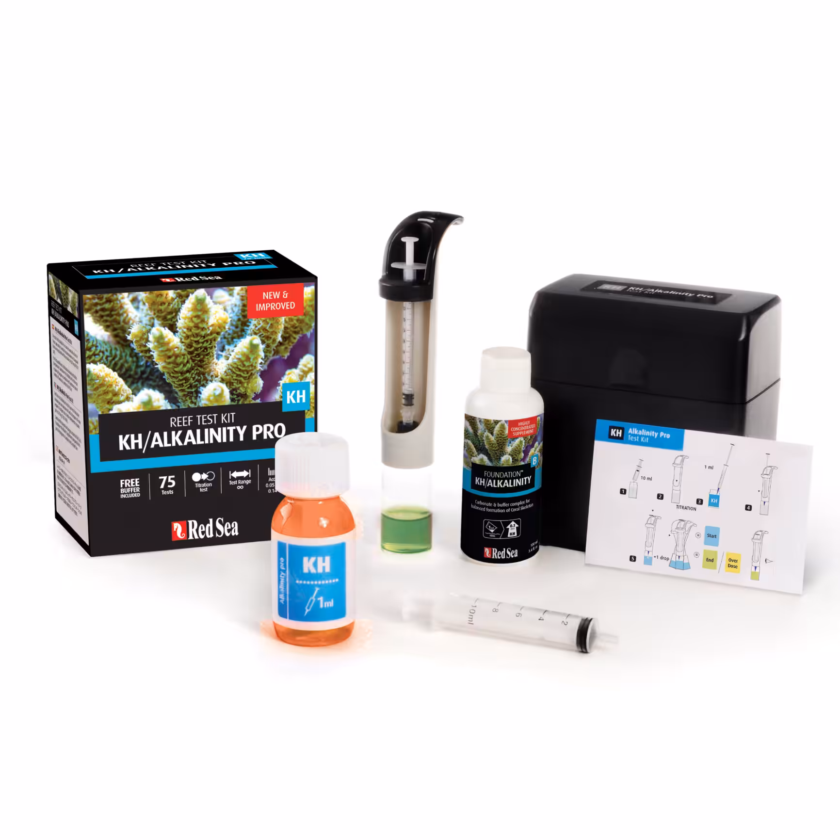 Red Sea Alkalinity Pro-High Accuracy Test Kit