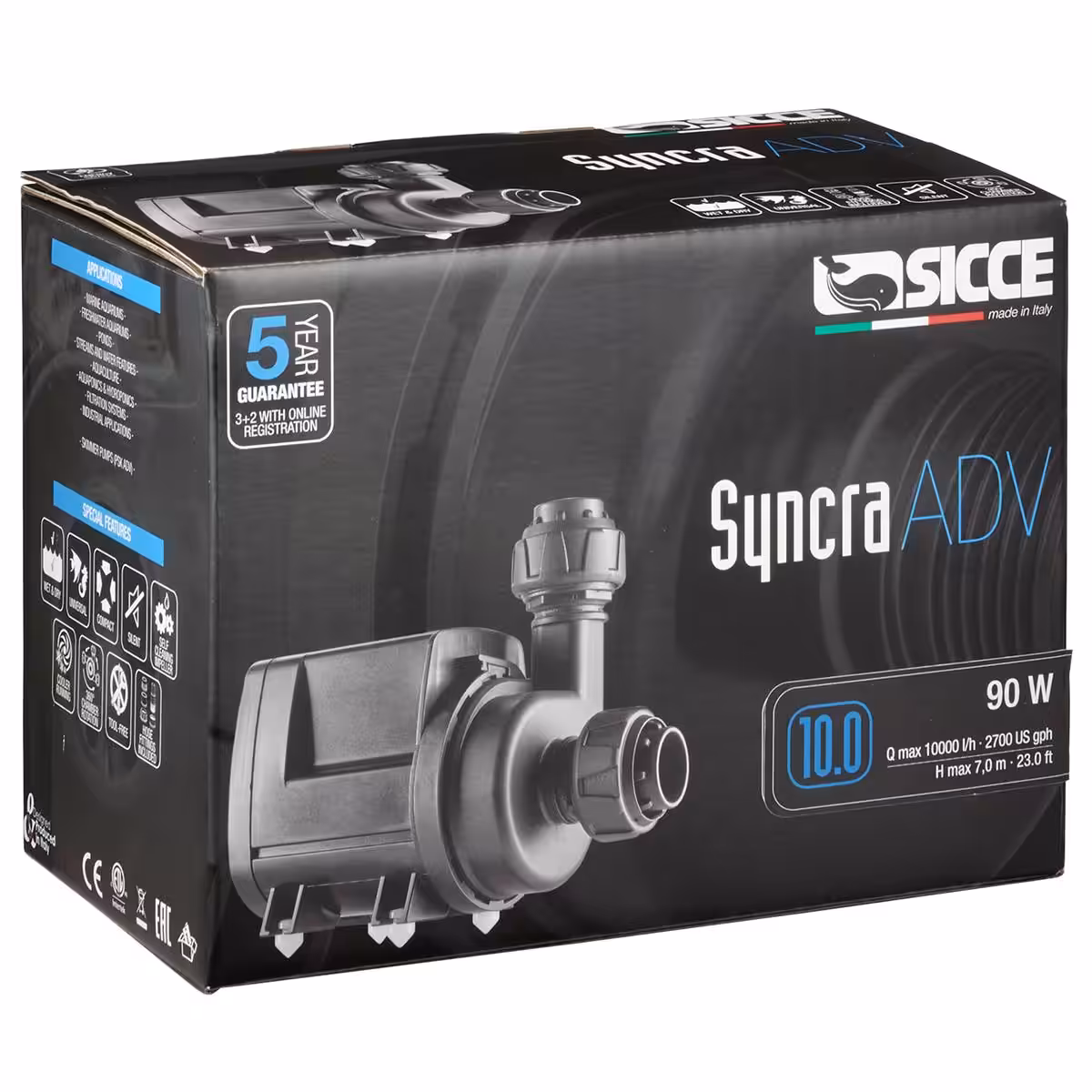 Sicce Pump Syncra ADV 10.0