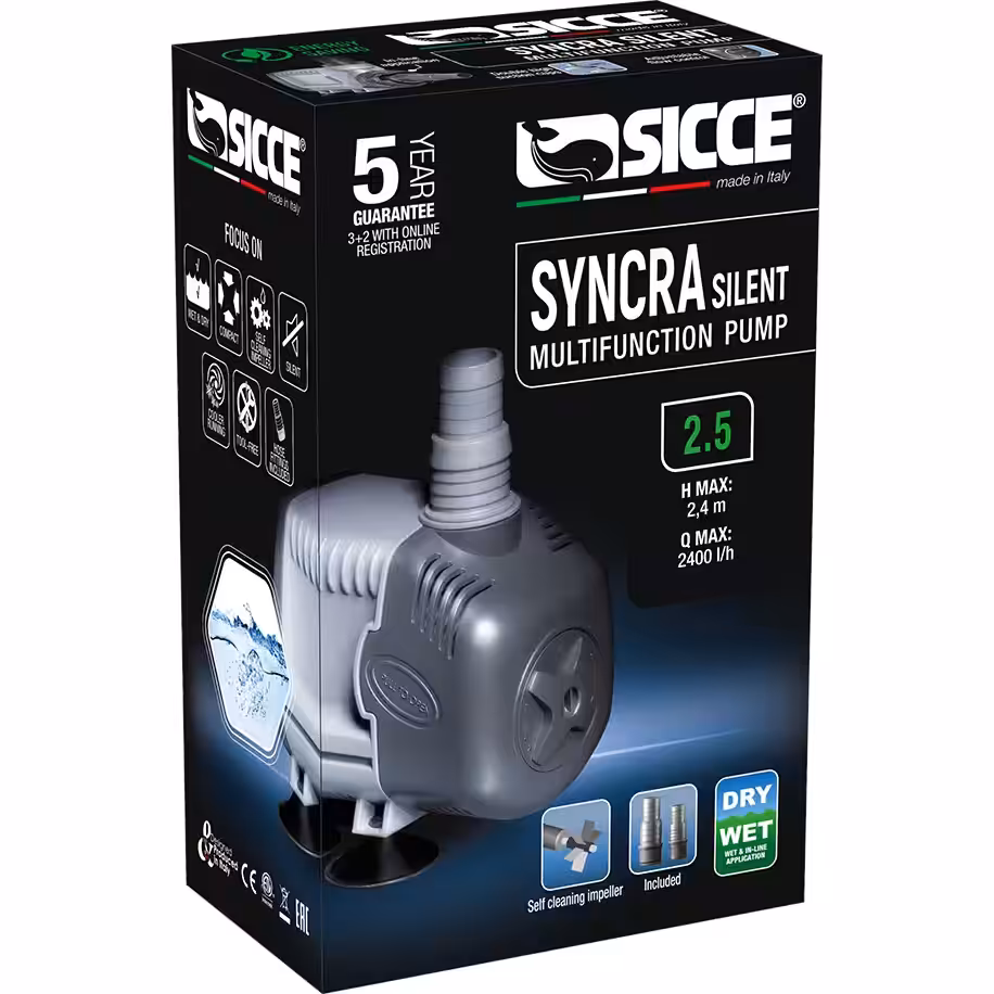 Sicce Syncra Silent 2400 Litre Per Hour