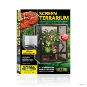 ExoTerra Screen Terrarium Small Tall Aluminum Screen Habitat - Image 2