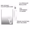 ISTA 2 in 1 CO2 Diffuser