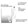 ISTA 2 in 1 CO2 Diffuser