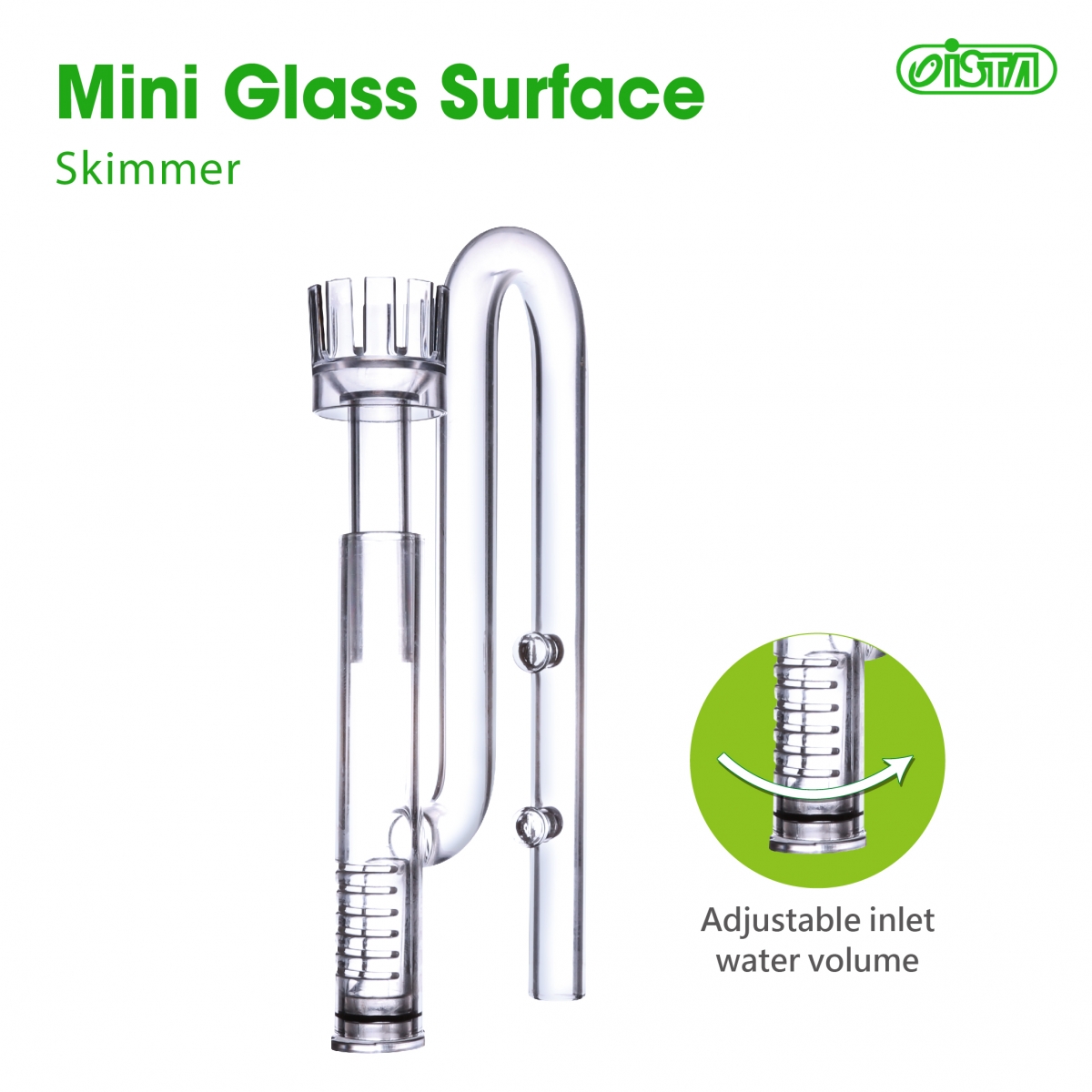 ISTA Mini Glass Surface Skimmer 12mm
