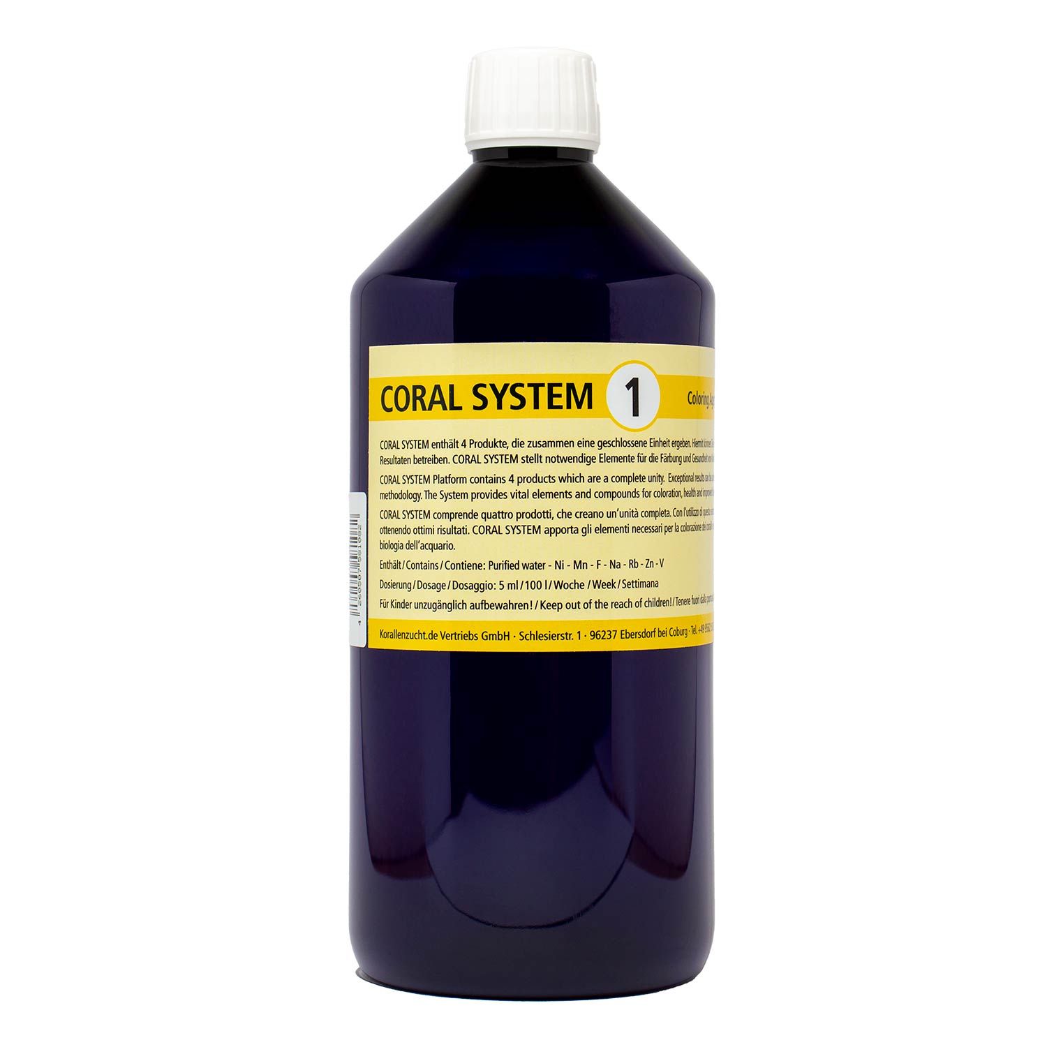 Korallen-Zucht Coral System 1 - 1000 ml