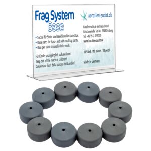 Korallen-Zucht Frag System Base / Sockel - 10 pcs