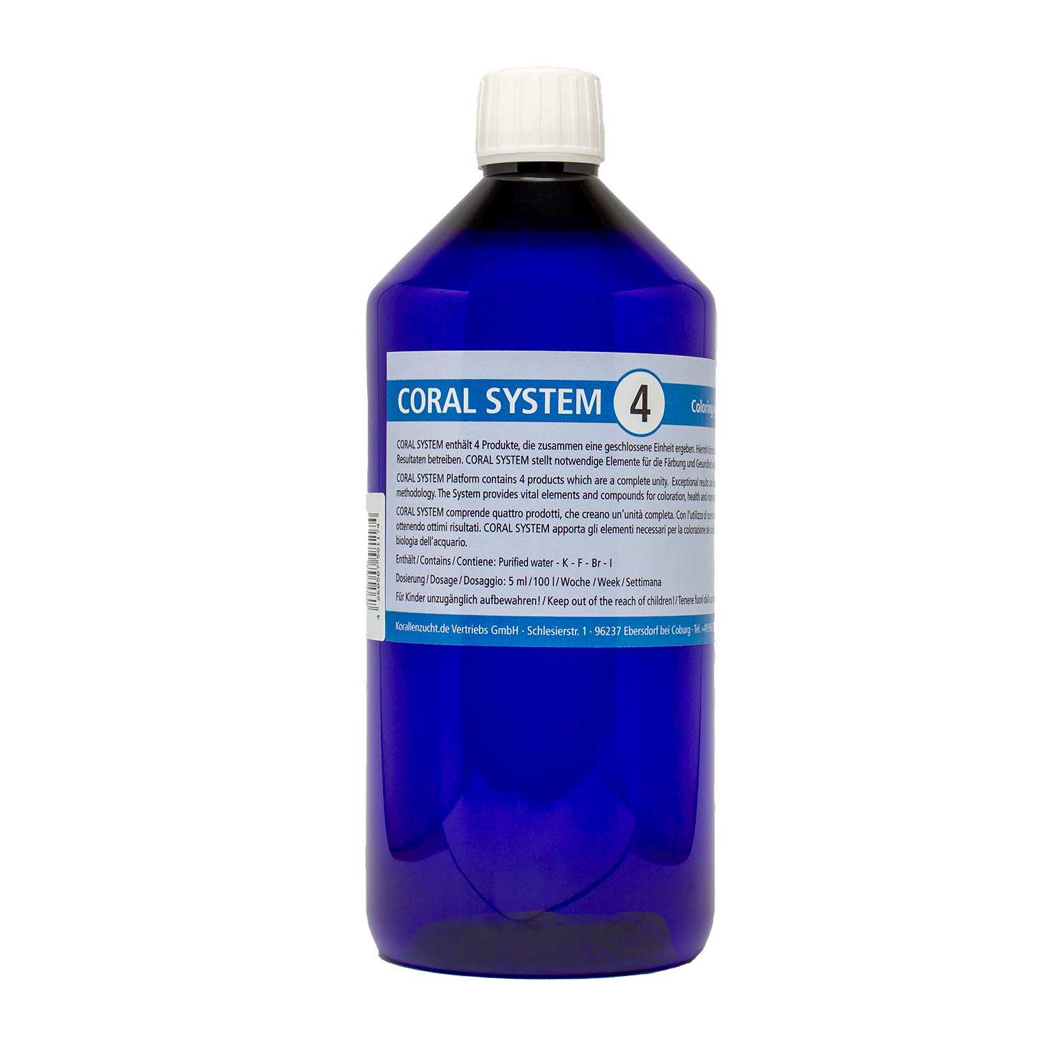 Korallen Zucht Coral System 4 - 1000 ml