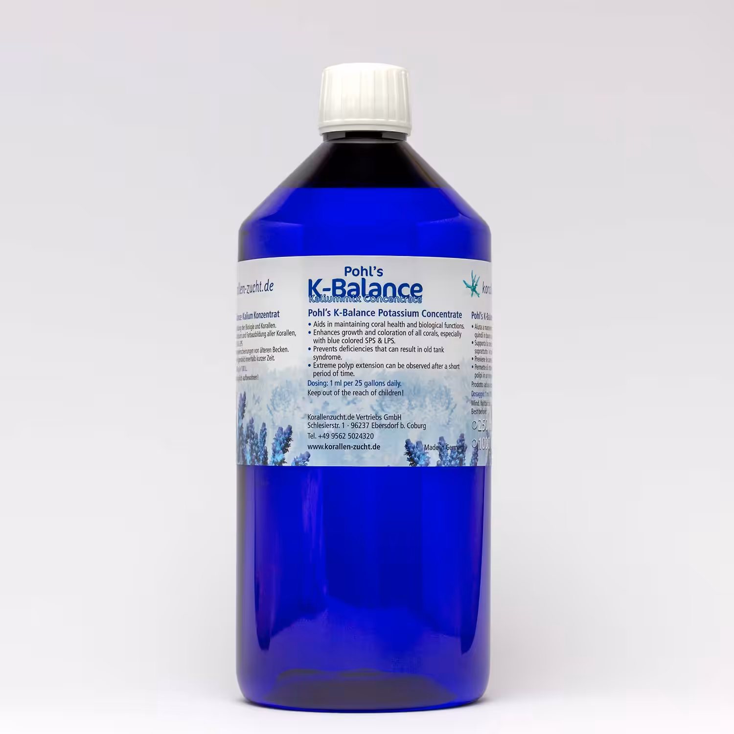 Korallen Zucht K-Balance - 1000 ml
