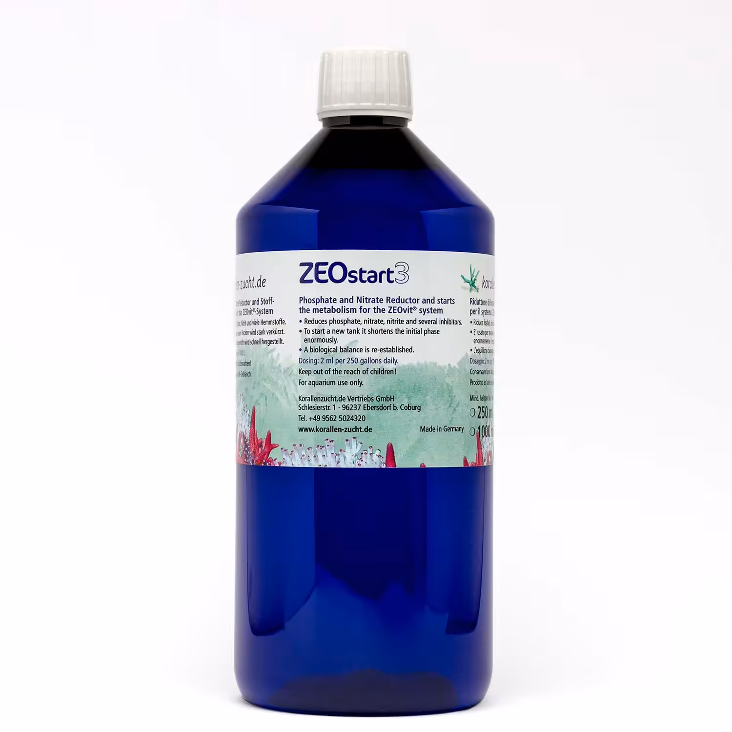 Korallen-Zucht ZEOstart 3 - 1000 ml
