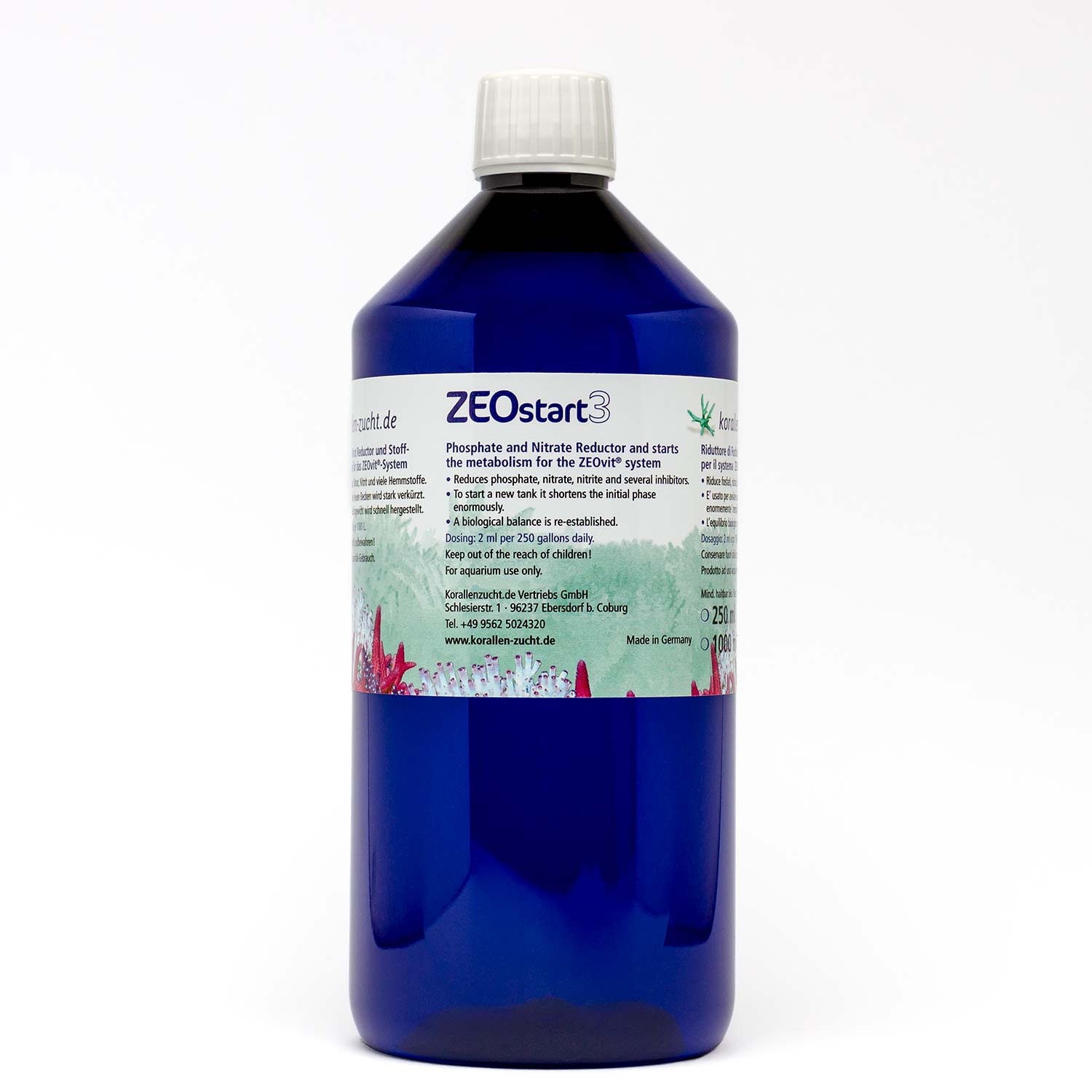Korallen-Zucht ZEOstart 3 - 1000 ml