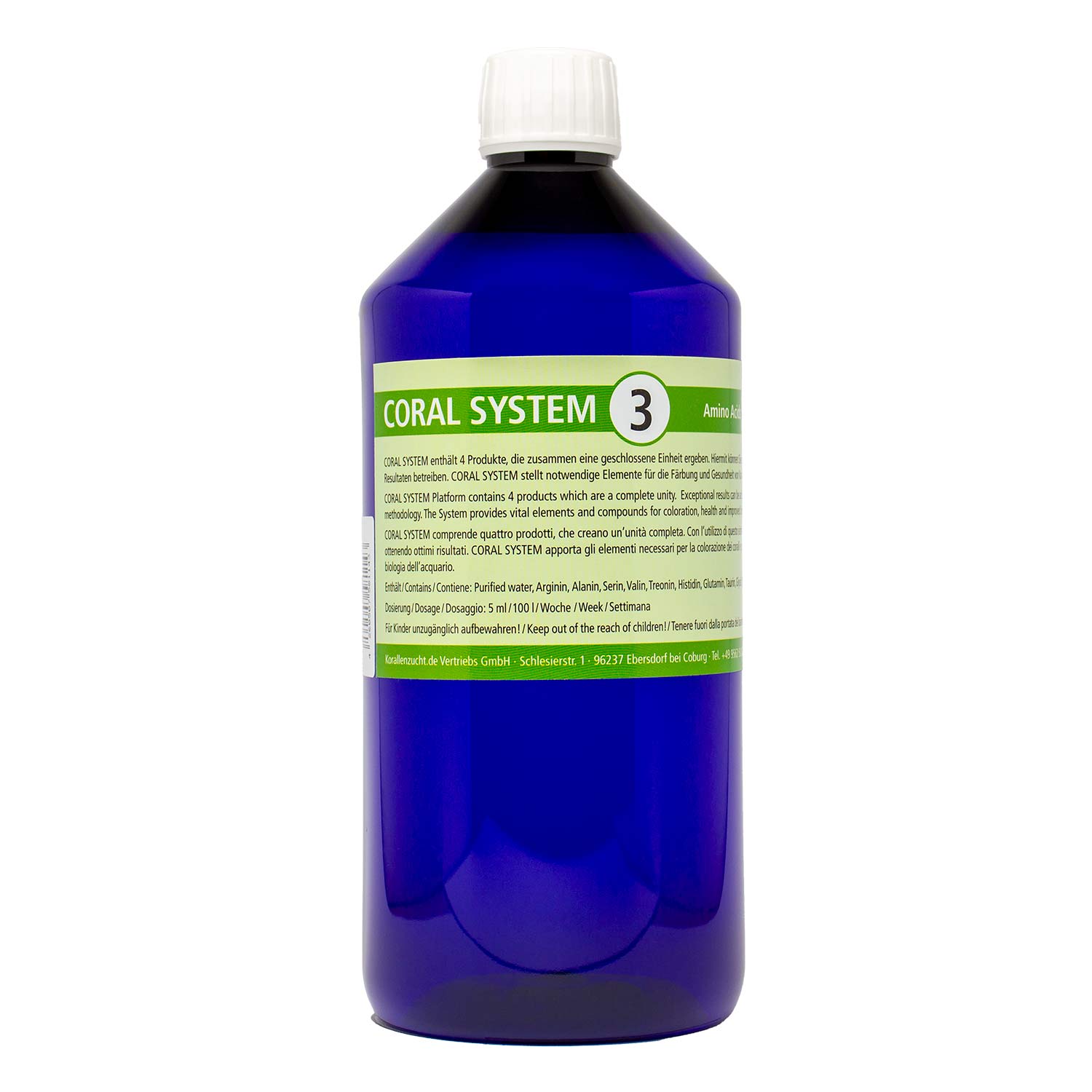 Korallen-Zucht Coral System 3 - 500 ml
