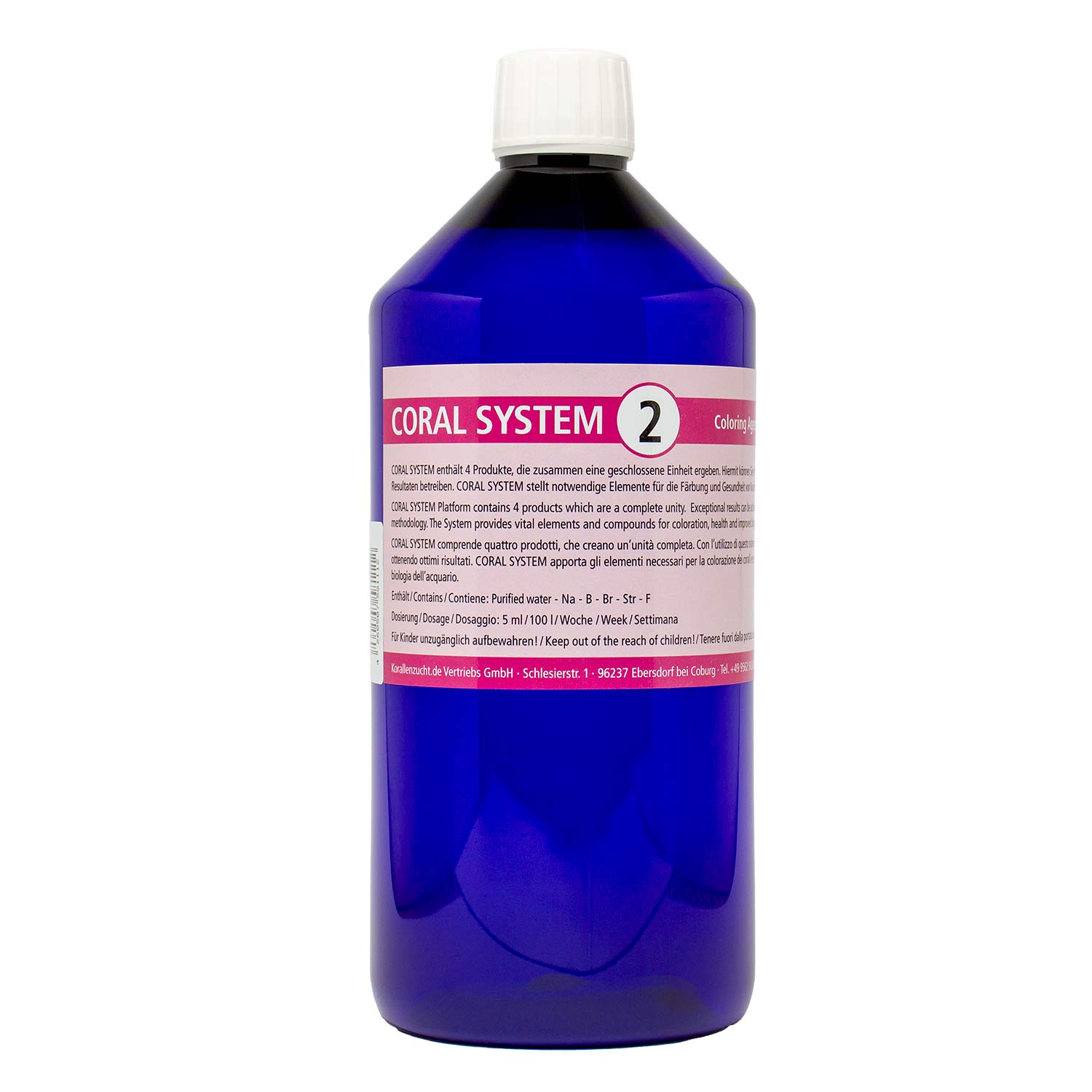 Korallen-Zucht Coral System 2 - 1000ml