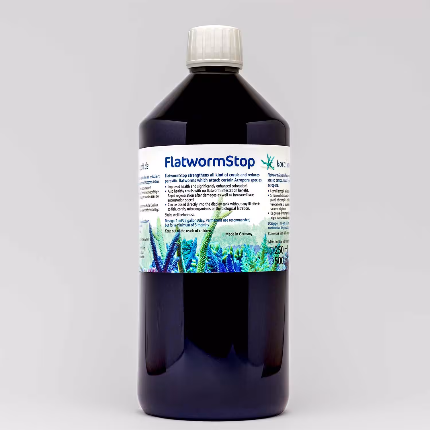 Korallen-Zucht Flatworm Stop - 1000 ml