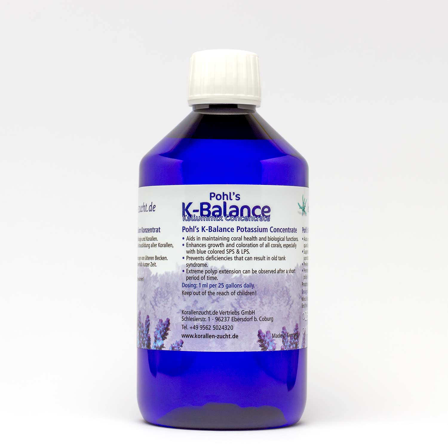 Korallen-Zucht K-Balance - 500 ml