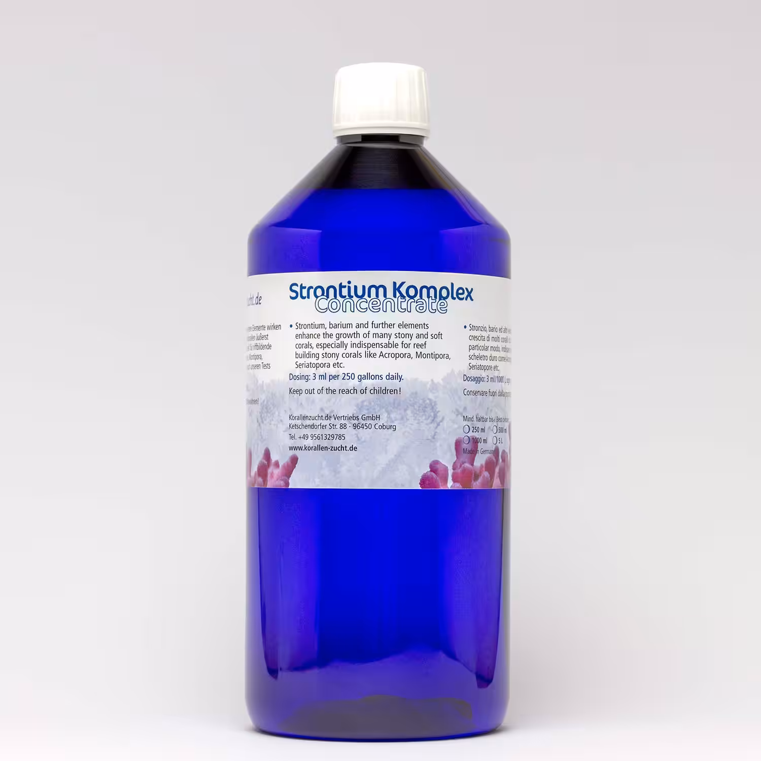 Korallen-Zucht Strontium Complex Concentrate - 5000 ml