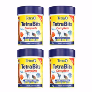 Tetra Bits Complete 30 gm / 100 ml - (Pack of 4)