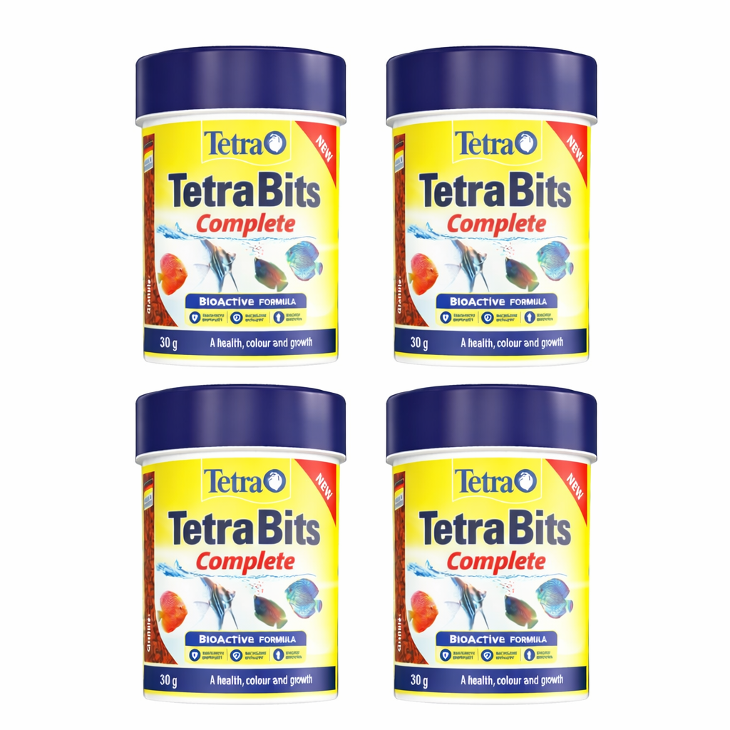 Tetra Bits Complete 30 gm / 100 ml - (Pack of 4) Tetra Bits Complete 30 gm / 100 ml - (Pack of 4)
