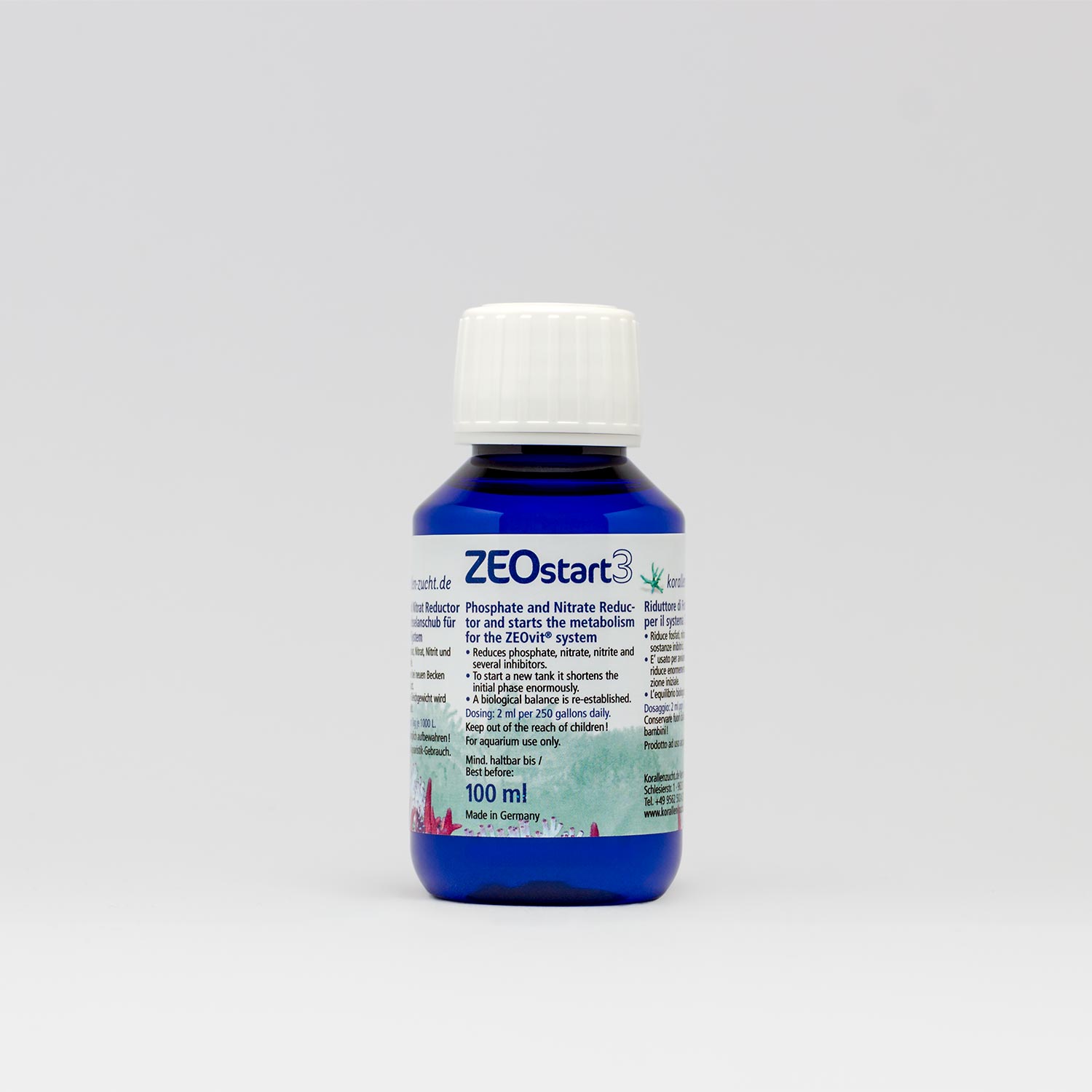 Korallen-Zucht ZEOstart 3 - 100 ml Korallen-Zucht ZEOstart 3 - 100 ml